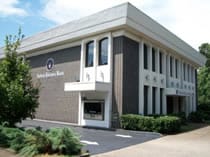 Exterior view of Andrew Johnson Bank’s Cleveland Downtown Office, featuring a modern and professional design.